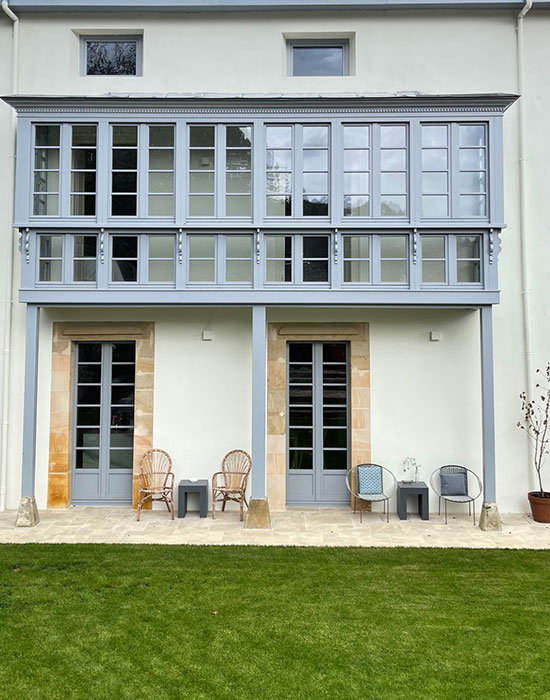 Fachada Jardin
