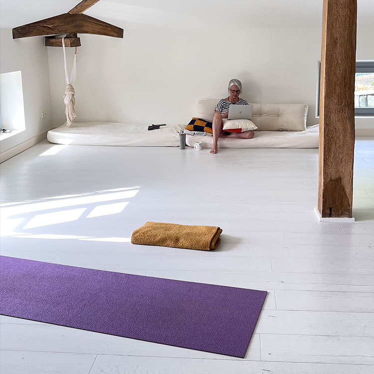 Salón de yoga