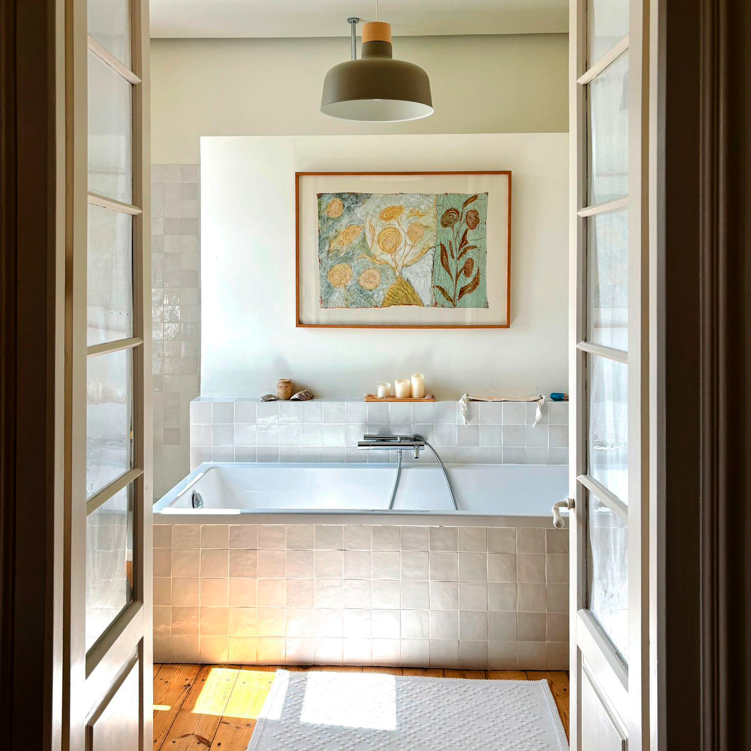 Habitaci&oacute;n en suite 1 - Baño con bañera y ducha